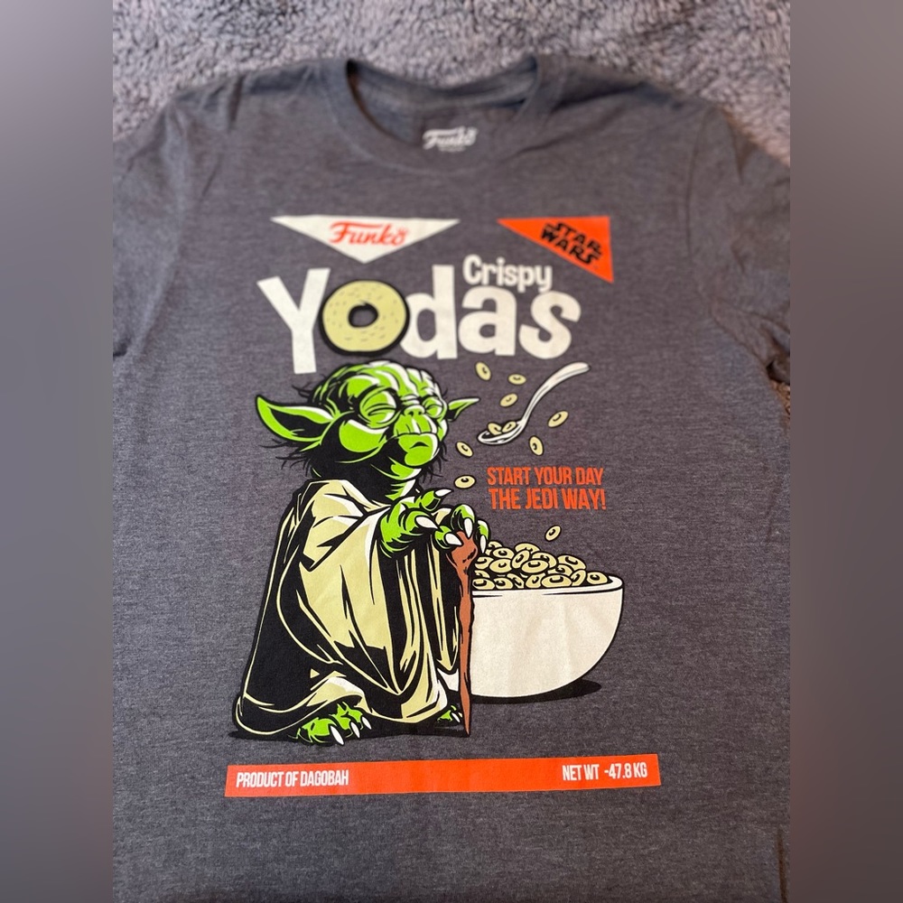 Funko Yoda cereal T shirt